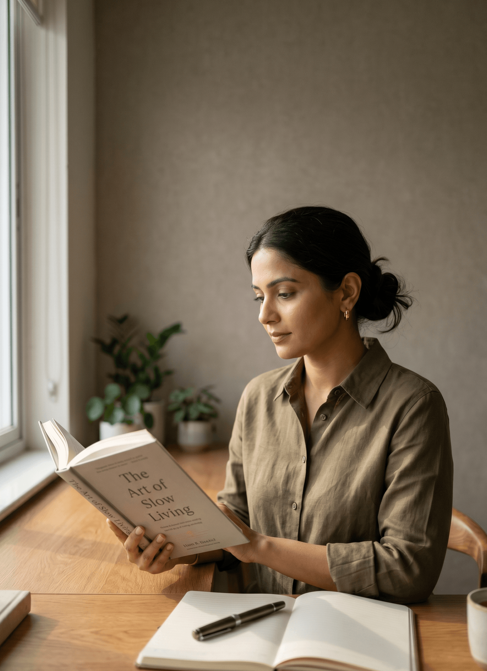 Indian woman designing habits