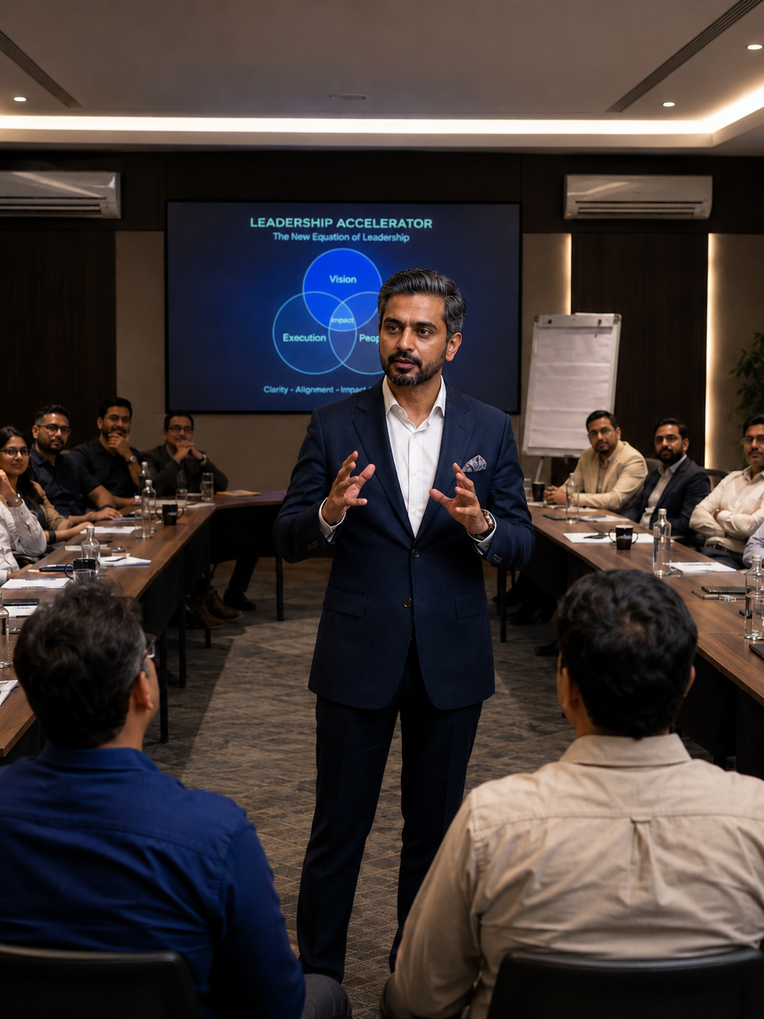 Indian executive trainer